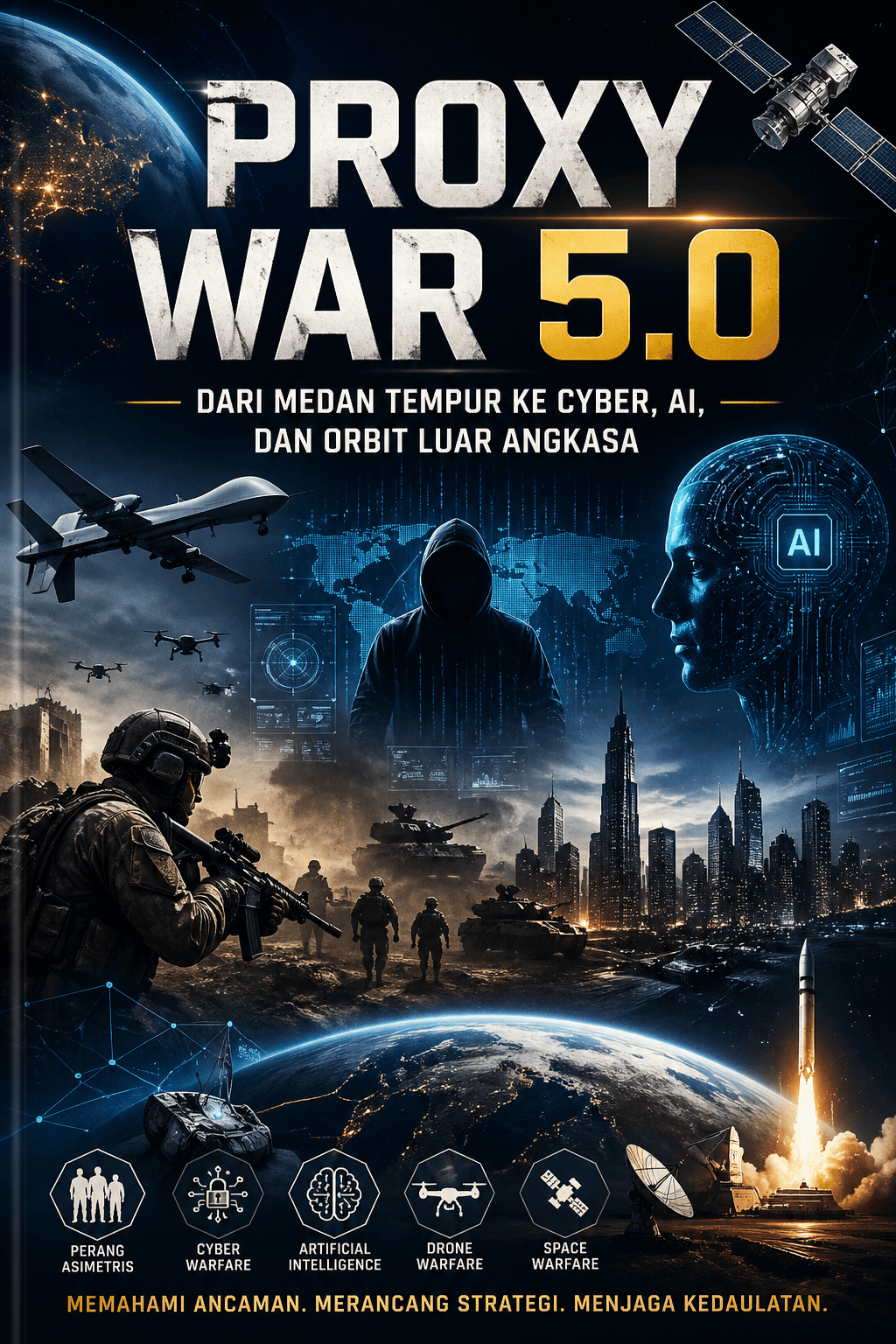 PROXY WAR 5.0: DARI MEDAN TEMPUR KE CYBER, AI, DAN ORBIT LUAR ANGKASA