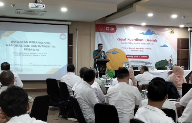 Seklem AAL Berikan Materi Pada Rapat Koordinasi Kanwil DJP II Wilayah Jakarta