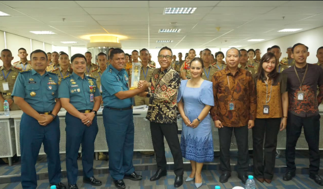 AAL Laksanakan Lattek Perbankan Taruna AAL Angkatan 72 dan 73 Korps Suplai