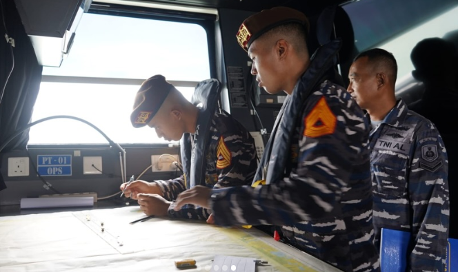 Taruna AAL Angkatan ke-72 Lattek Navigasi III di KAL Kadet